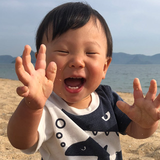 いつも笑顔で笑いかけてくれます