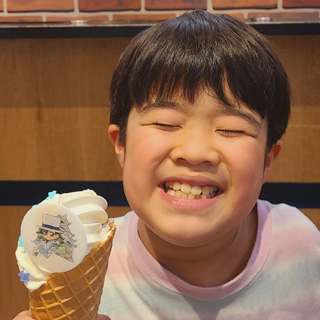 次女の息子、つまり私の孫です。