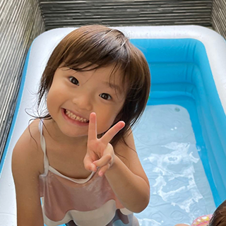 初孫のゆきほちゃん。毎日元気にチャットしてくれます。