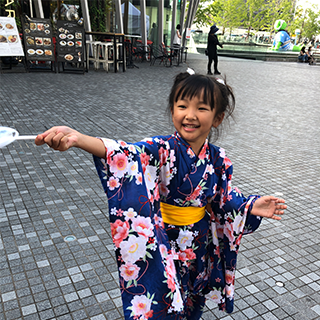 この子の笑顔がわたしの宝物です