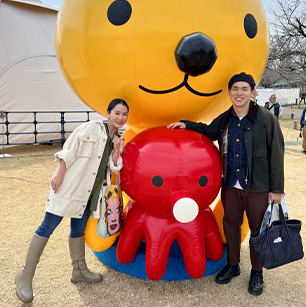 たこるくんに会いに来たヨ!!