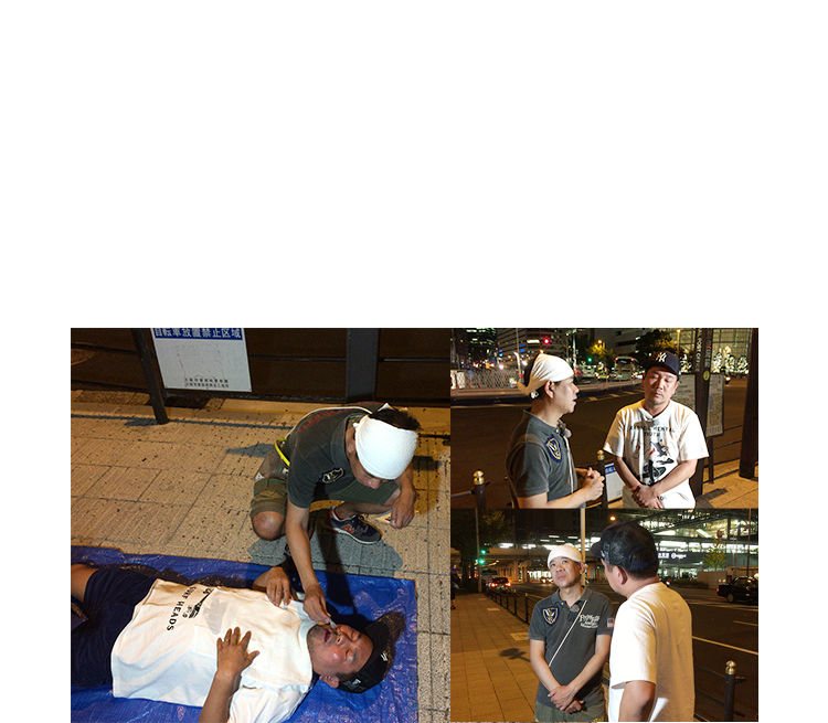 指令をクリアしながら、大阪・なんばを目指すFUJIWARA。そして、ゴールでは思いがけない「戦友」が待ち受けていた!!