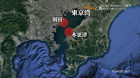 釣り場所の地図