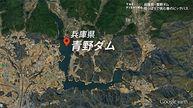 釣り場所の地図