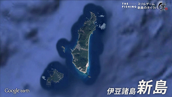 釣り場所の地図