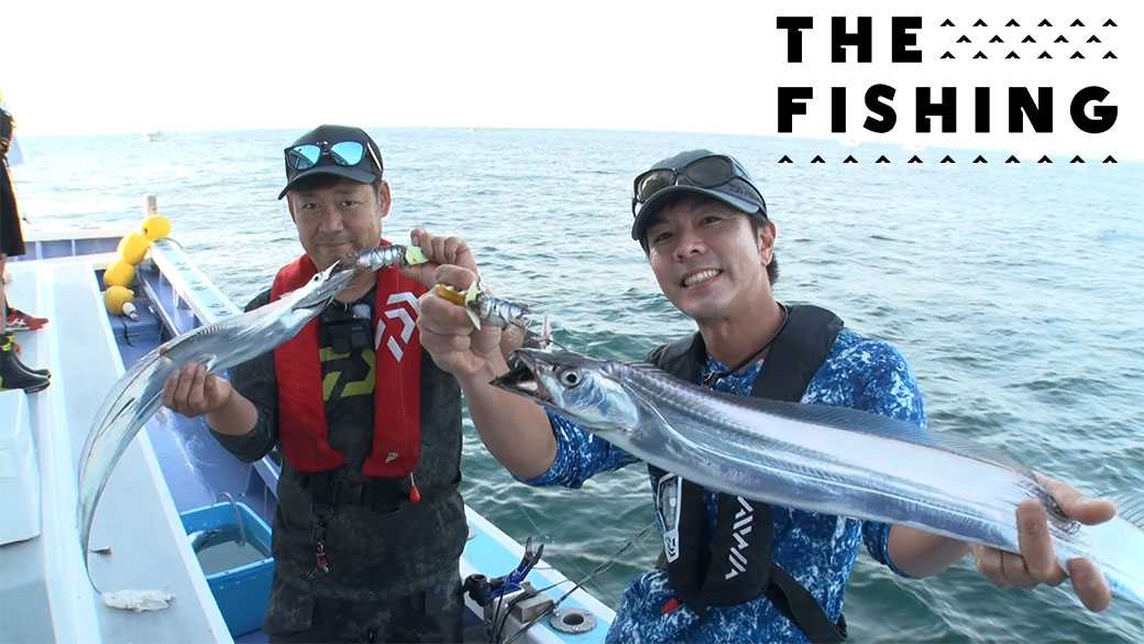 狙うはドラゴンサイズ！<br>伊勢湾のテンヤタチウオ