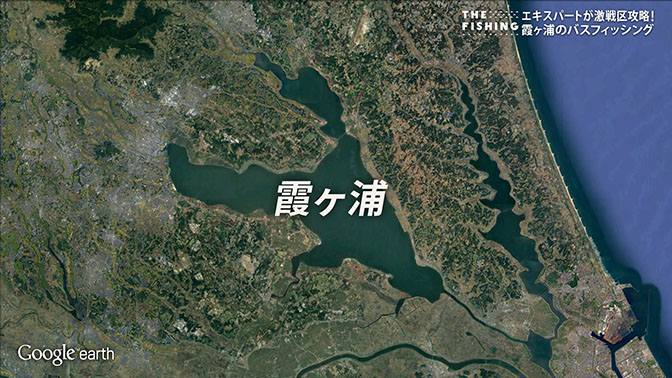 釣り場所の地図