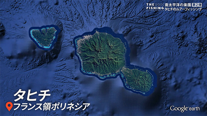 釣り場所の地図