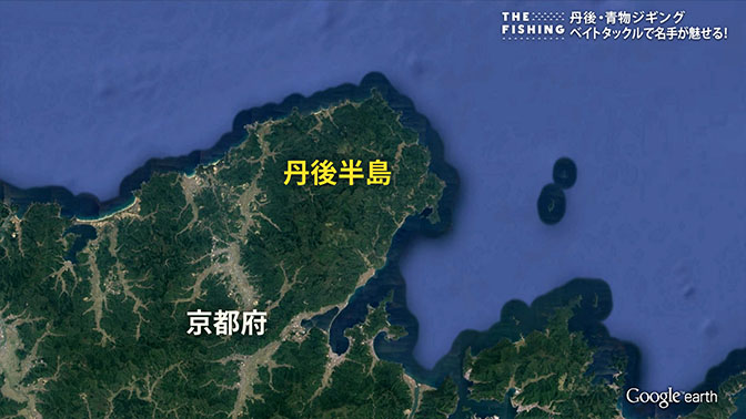 釣り場所の地図