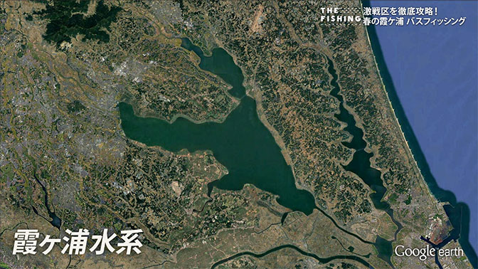 釣り場所の地図
