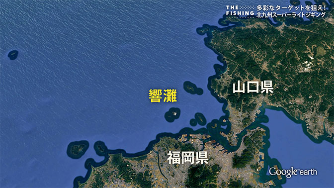 釣り場所の地図