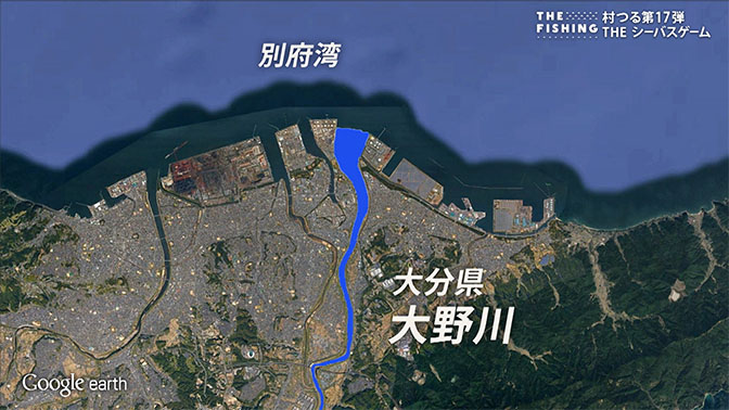 釣り場所の地図