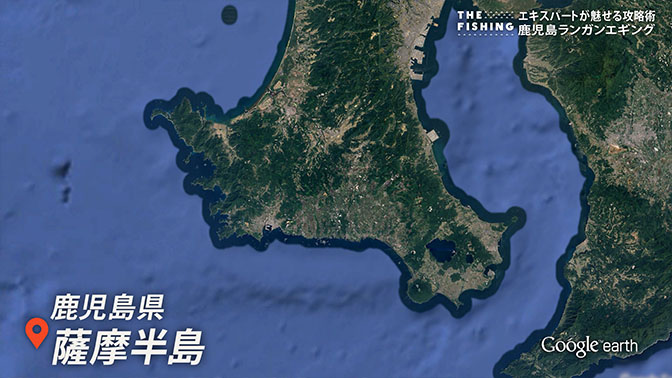 釣り場所の地図
