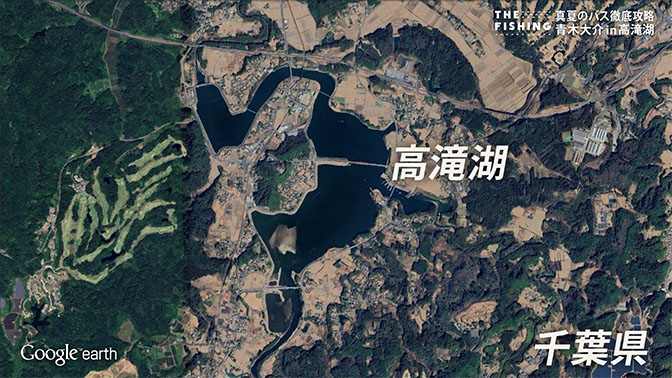 釣り場所の地図