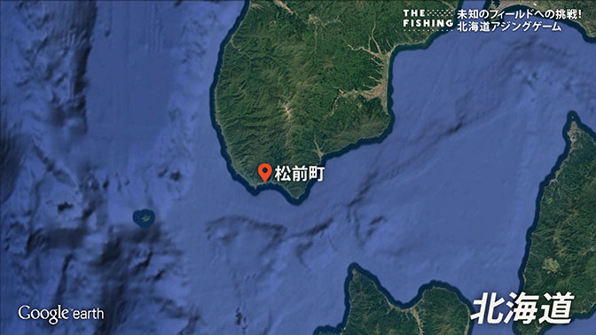釣り場所の地図