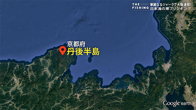 釣り場所の地図