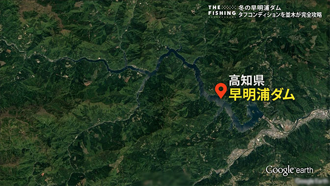 釣り場所の地図