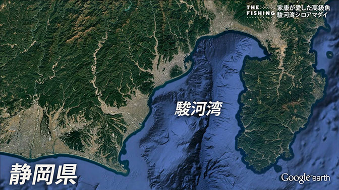 釣り場所の地図