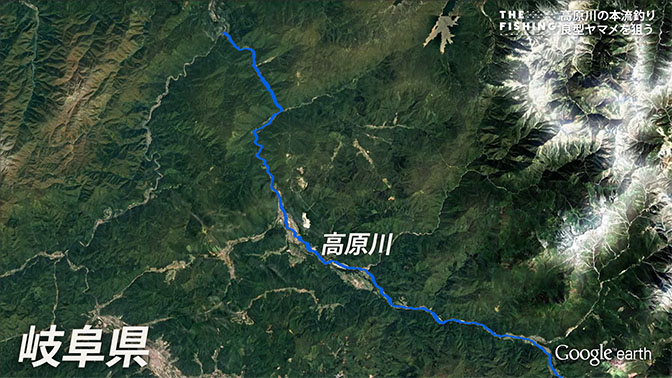 釣り場所の地図