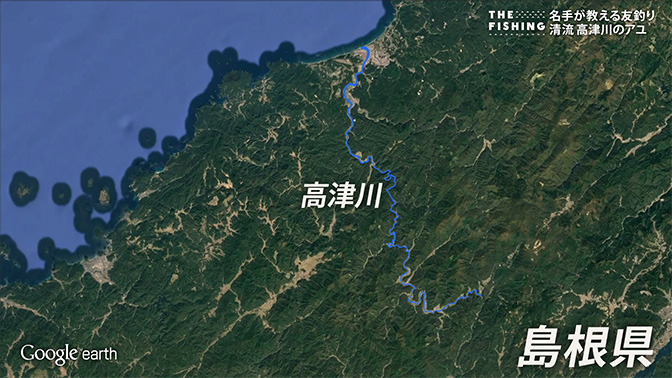 釣り場所の地図