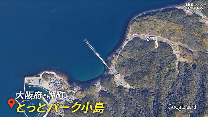 釣り場所の地図