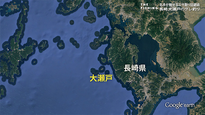 釣り場所の地図