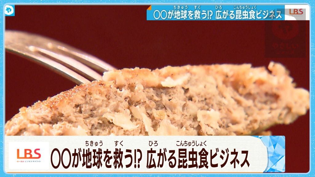 ○○が地球を救う⁉  広がる昆虫食ビジネス　