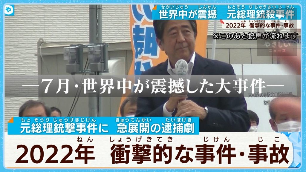 テレビカメラがとらえた…【2022年関西】衝撃の事件・事故をプレイバック